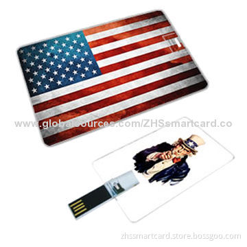 2Giga USB card-shaped flash driver